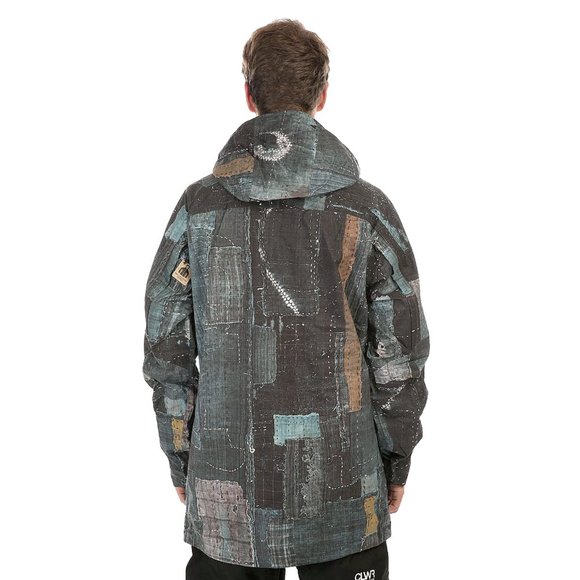 NEW $480 Burton 3L Prospect Jacket! Vaporshell Dry Ride RARE JAPANESE BORO PRINT - Picture 3 of 7
